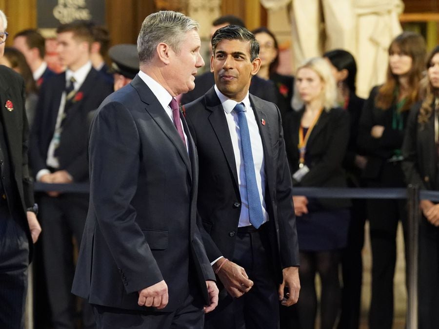 Rishi Sunak condemns pro-Palestine demonstration at Keir Starmer’s home ...