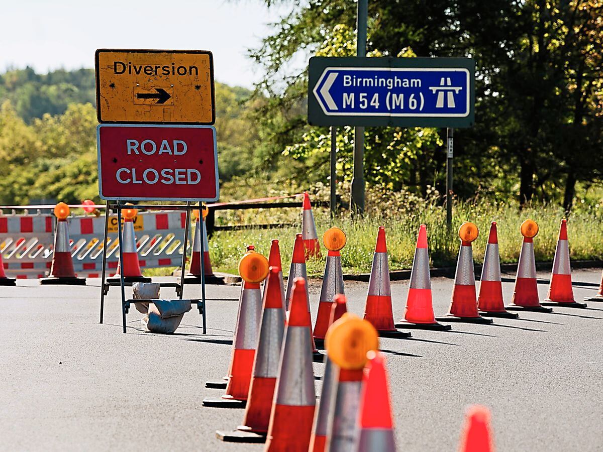 Overnight closures to hit the M54 Shropshire Star