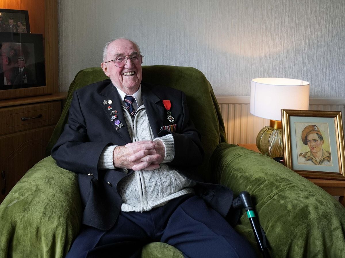 Second World War Normandy veteran says key to a good life is freedom