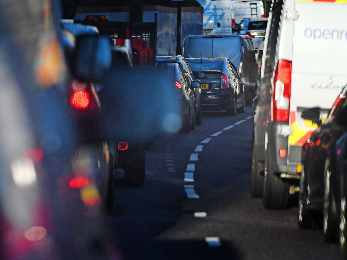 Three-vehicle crash on A5 near Shrewsbury sees rush hour disruption ...