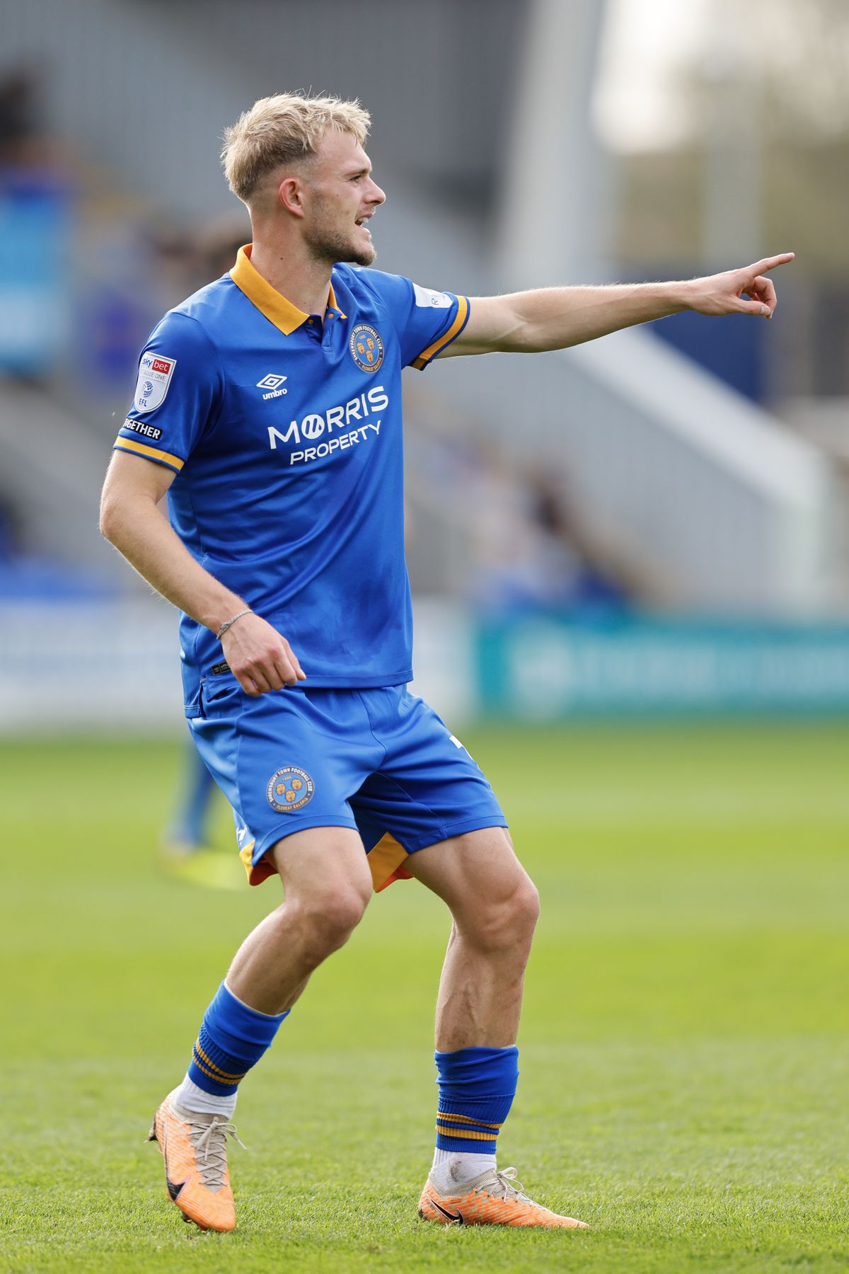 Taylor Perry of Shrewsbury Town. (AMA)