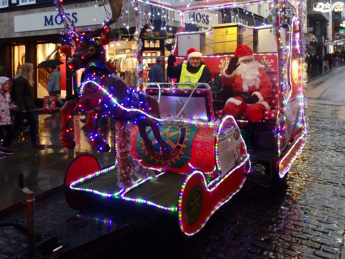 Santa Claus is coming to town for Shrewsbury Christmas lights switchon