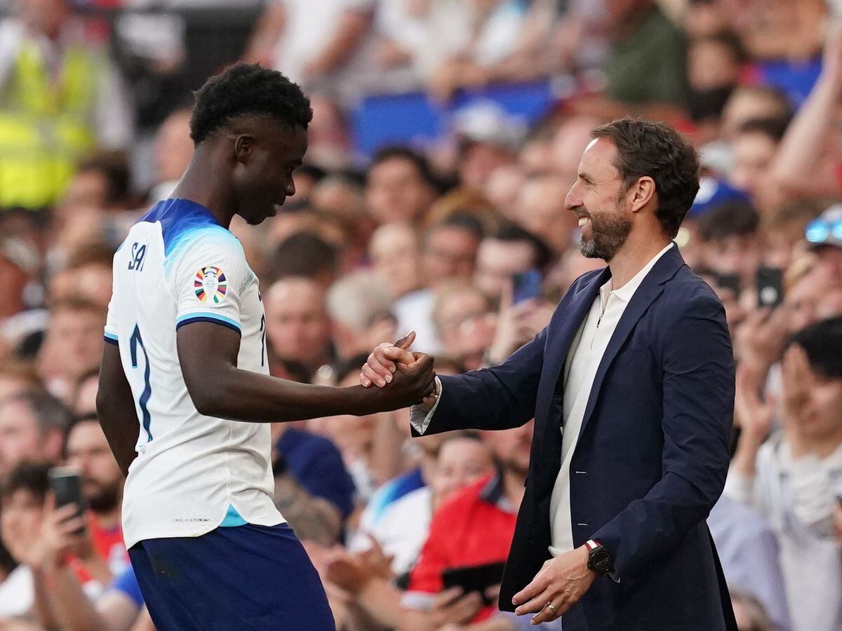 ‘Exceptional’ Bukayo Saka lauded by Gareth Southgate after England romp ...