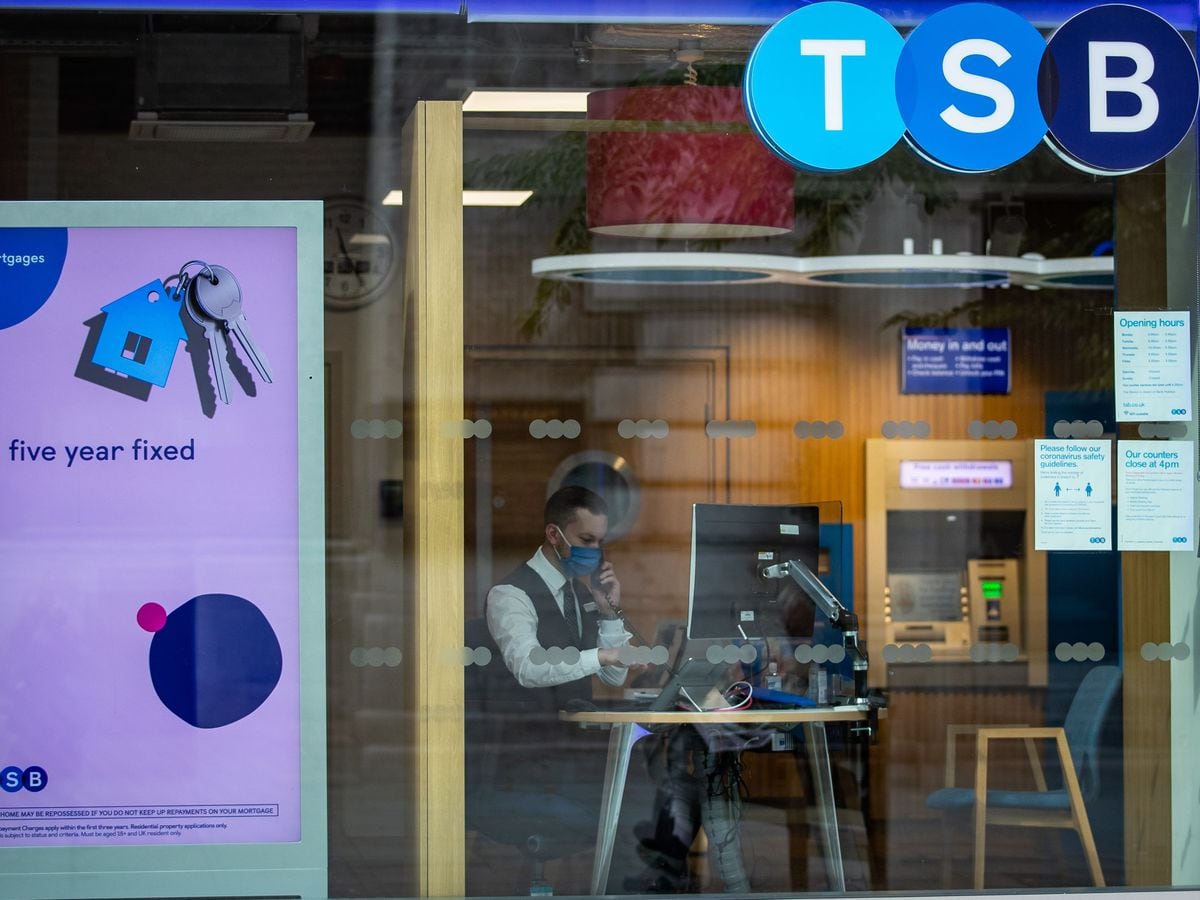 TSB to shut 36 bank branches and cut 250 jobs amid digital shift