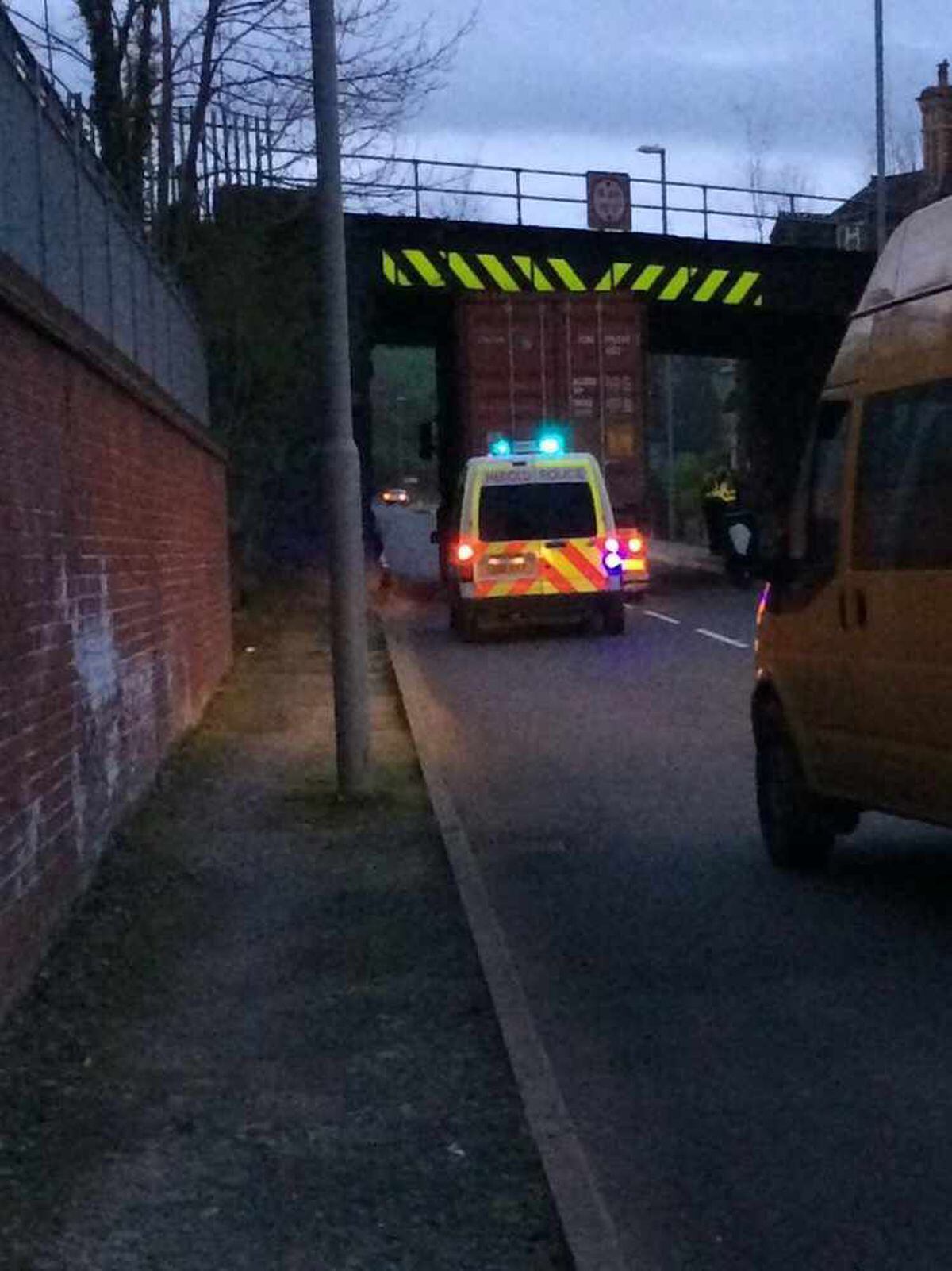 Main Road Closed As Lorry Gets Stuck Under Bridge | Shropshire Star