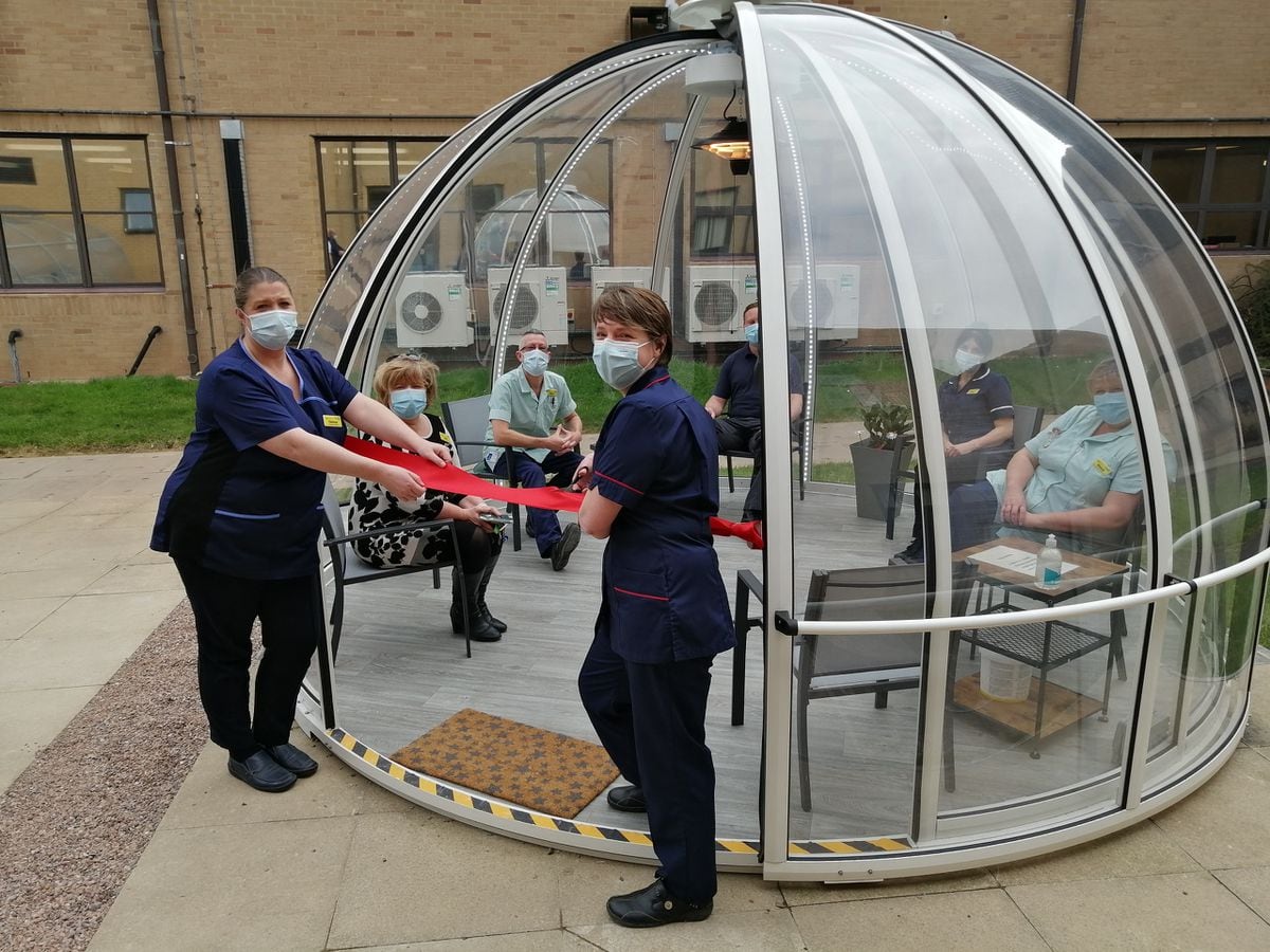 dome-sweet-dome-in-staff-room-with-a-difference-at-telford-hospital