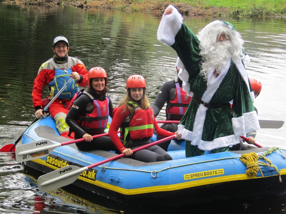 Santa Claus testing out transport ahead of Saturday festival in ...