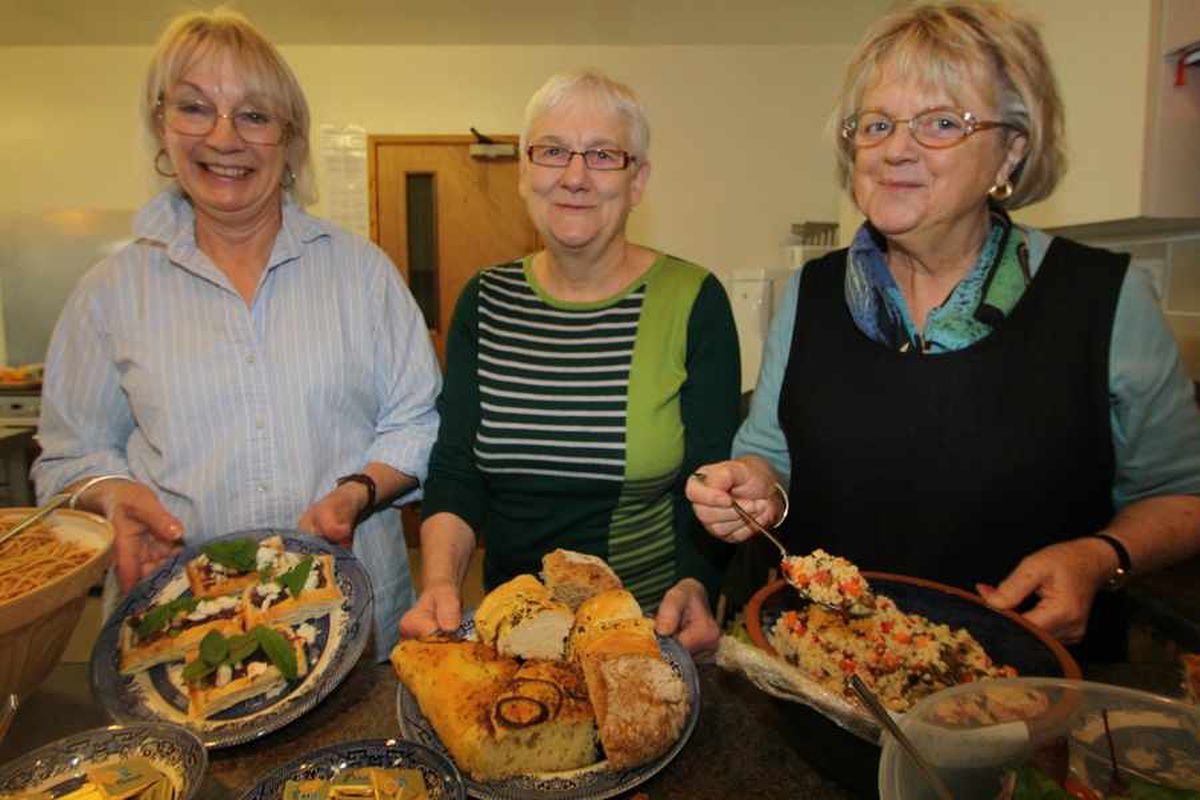 Delicious treats on the menu at Aston on Clun village food fair ...