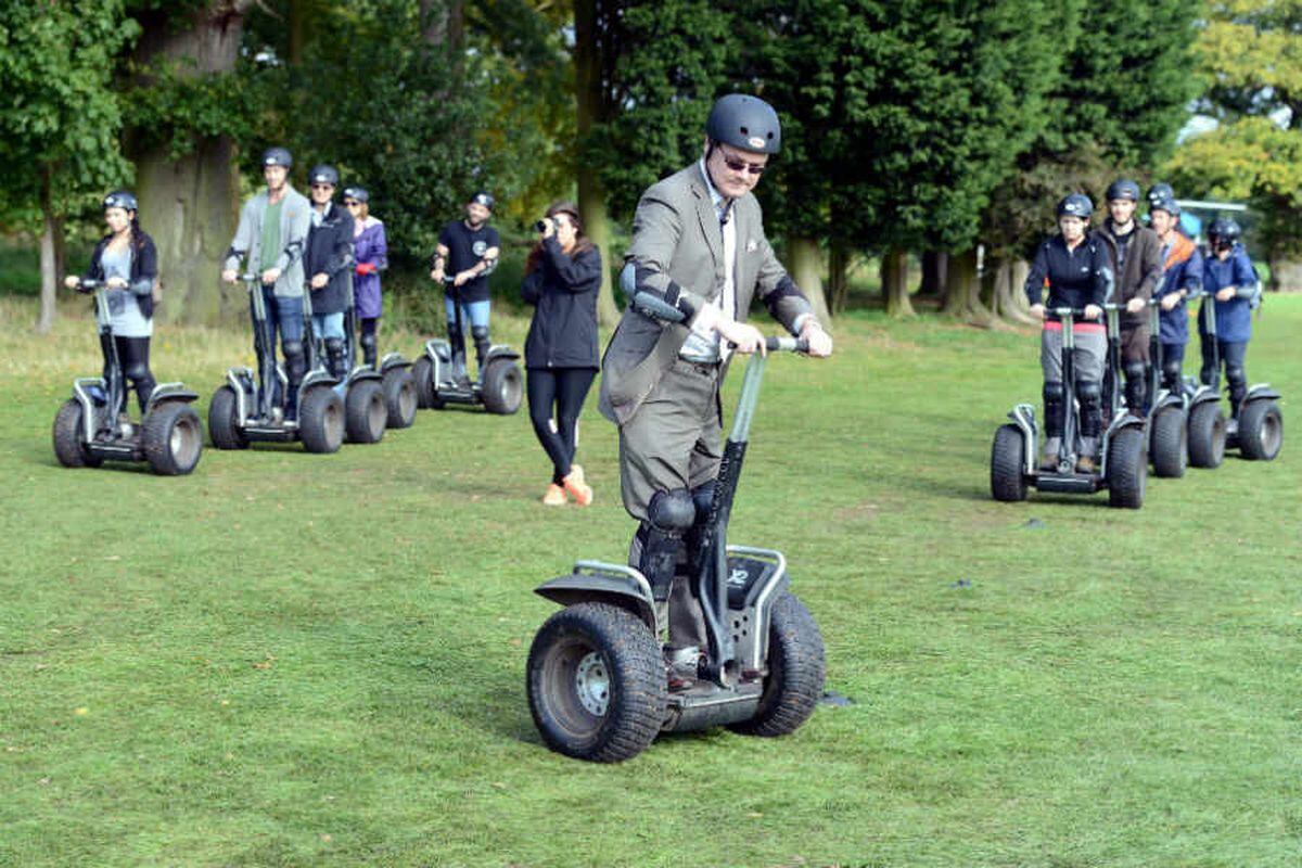 Pictures and video: Rip-roaring rally is a Segway to heaven ...