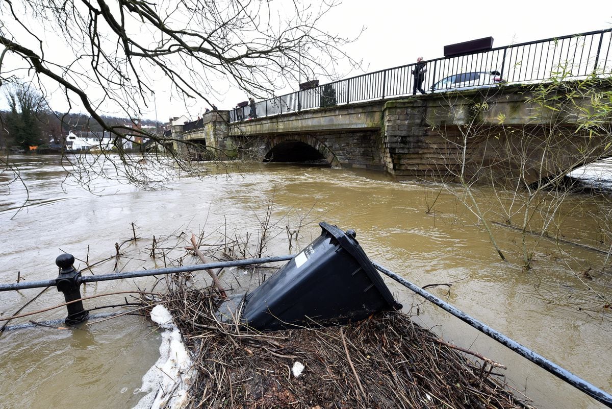 Gallery Drone Footage Reveals Scale Of Shropshire Flooding Shropshire Star