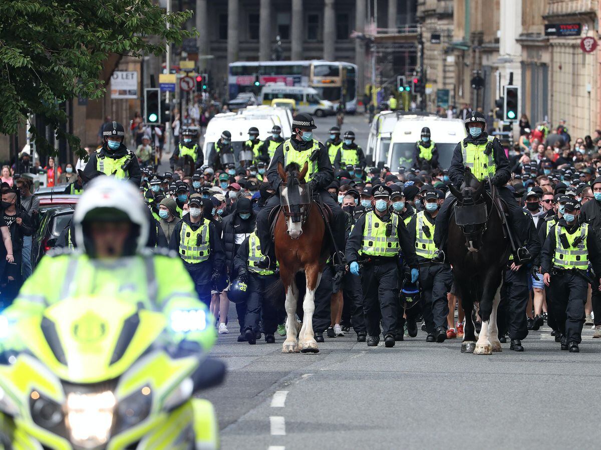 Police Response To Glasgow Protests Questioned By Politicians