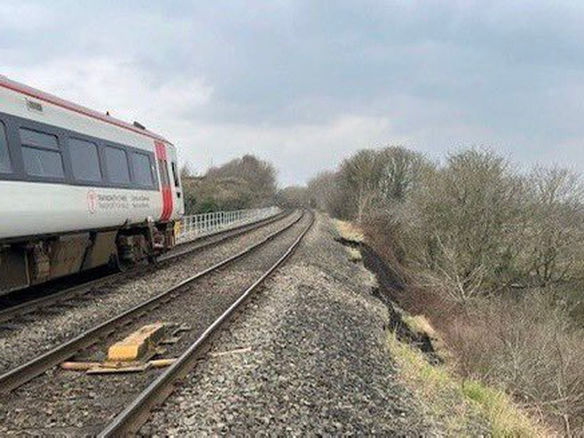 How to get from Shrewsbury to Wolverhampton after landslip closes