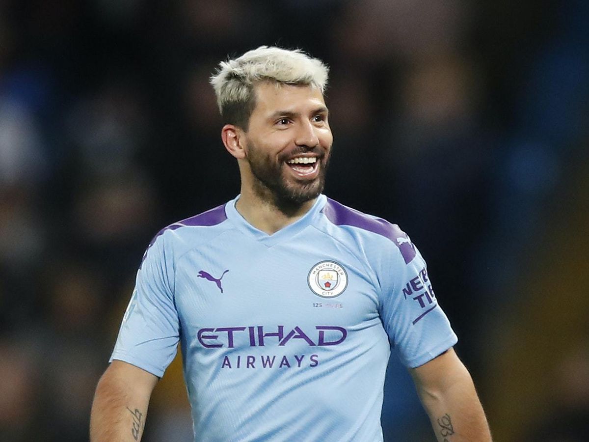 Sergio Aguero could be fit to face Real Madrid, hints Pep ...