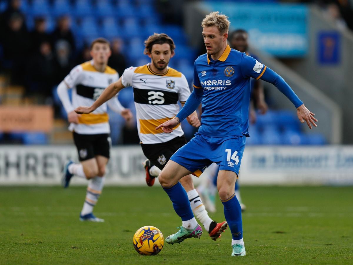 Notts County vs Shrewsbury Who's out and who's a doubt Shropshire Star