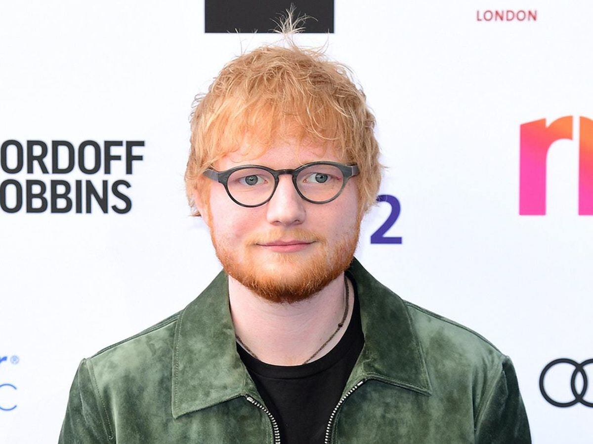 Ed Sheeran puts one of his paintings up for charity auction