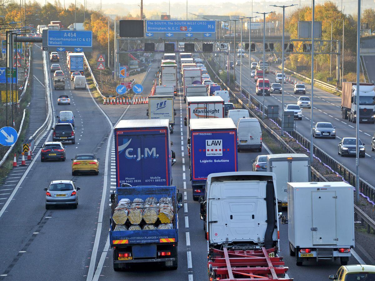 Motorway reopens after serious crash involving two cars just after