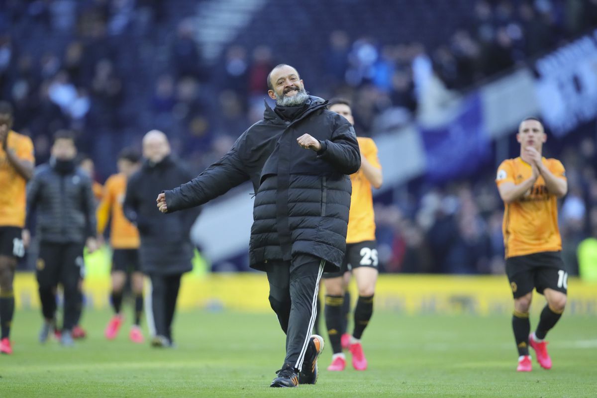 Nuno delighted with 'relentless' Wolves after Tottenham ...