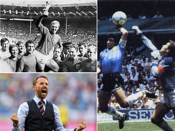 From the Hand of God to the head of Zidane - The World Cup's most iconic  moments ever