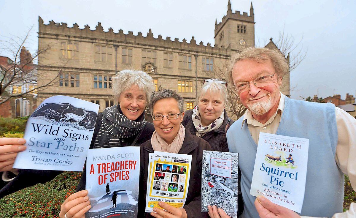 Shrewsbury Lit Fest to open a new chapter this weekend Shropshire Star