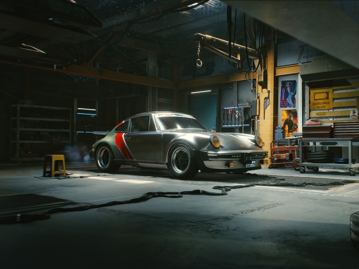 Cyberpunk 2077 porsche 911