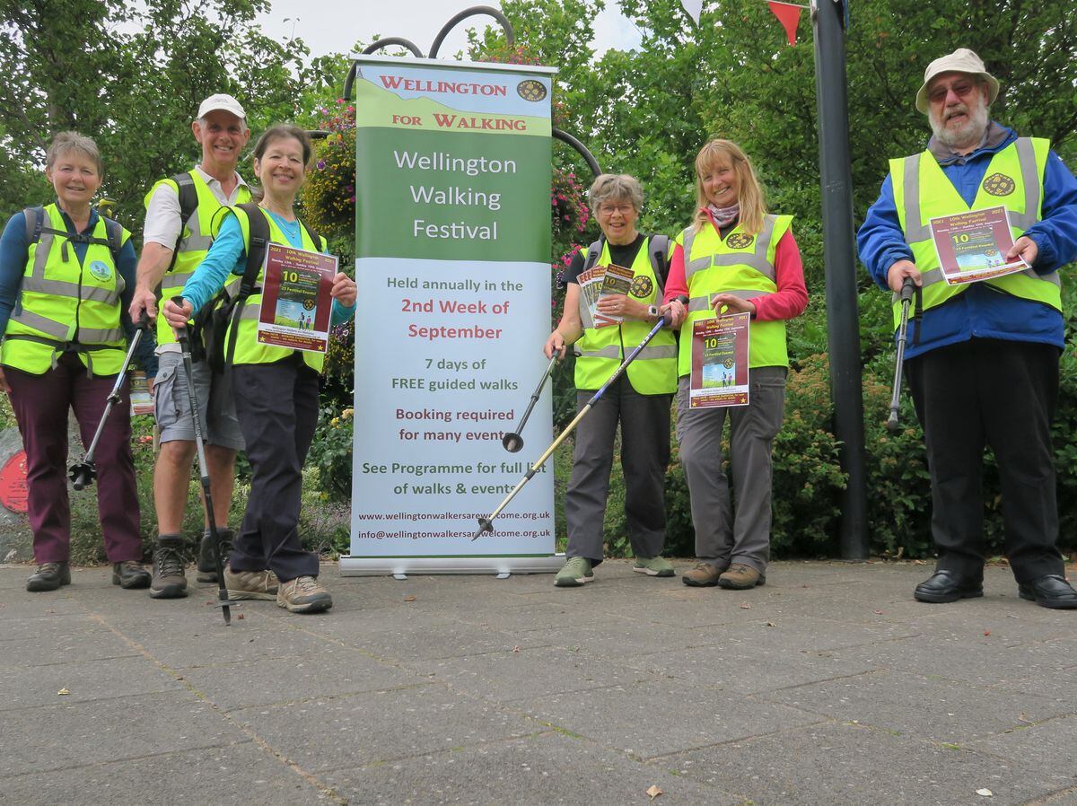 Wellington walking festival set for tenth anniversary Shropshire Star