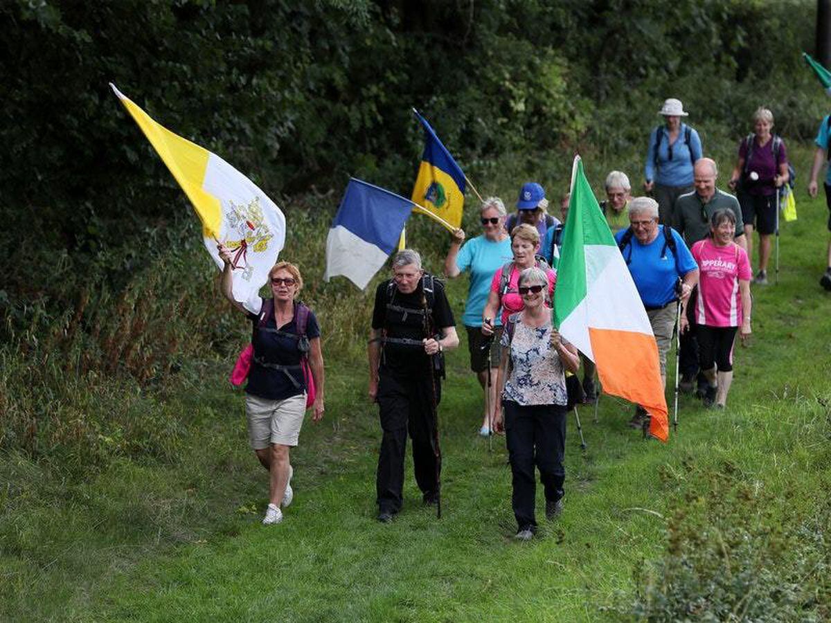 Group Of Pilgrims Walking 137 Miles To Reach Papal Mass | Shropshire Star