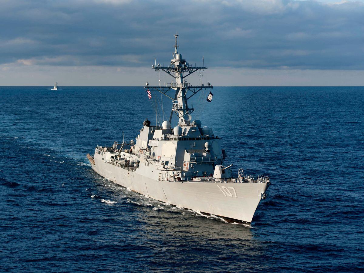 US navy destroyer shoots down Houthi-claimed missile in Red Sea ...