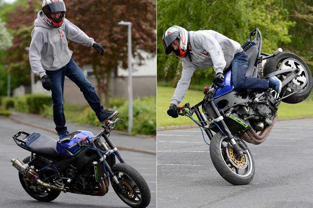 Motorbike Stuntriding