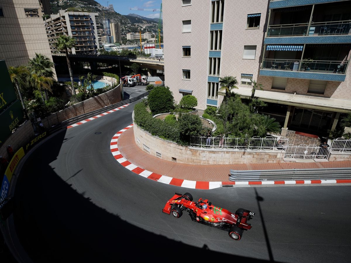 Charles Leclerc is surprise name at top of second practice in Monaco ...
