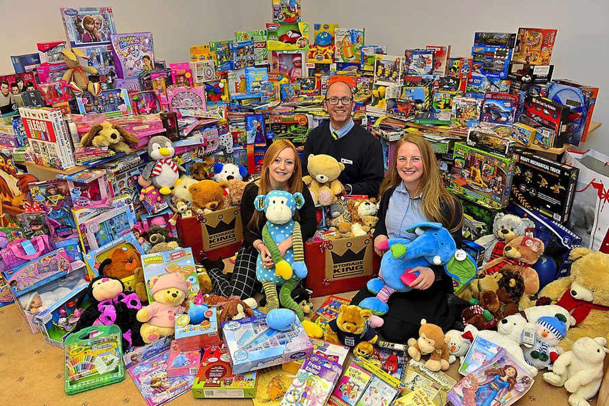 Toys bring Christmas joy after our big appeal  Shropshire Star