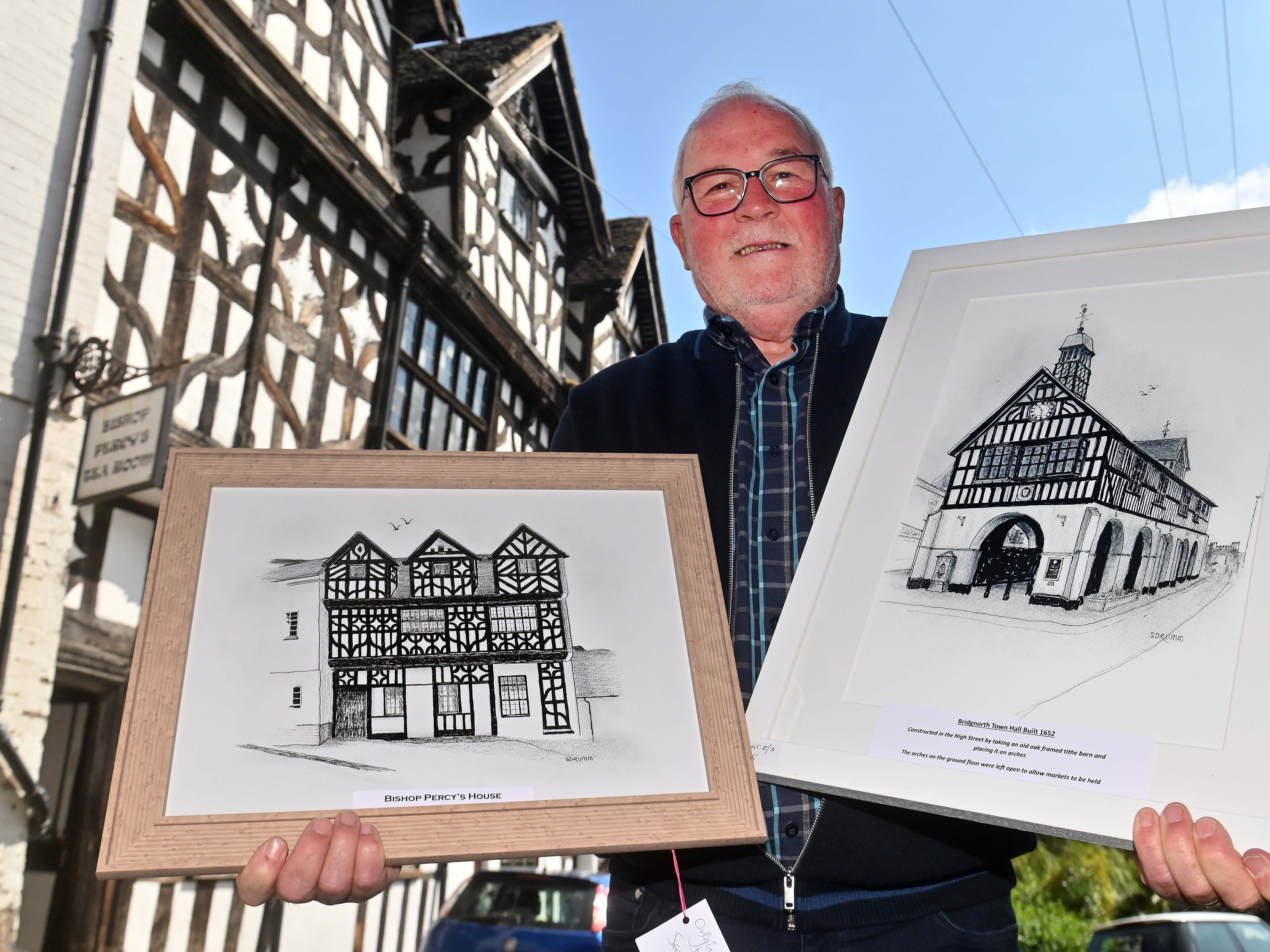 'It shows it's never too late!' Painter who gave up art as young man finally gets his break - at 72