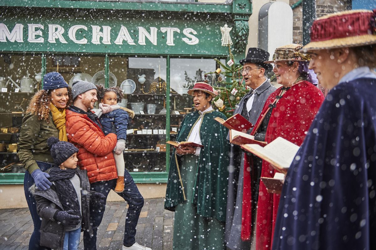 Families line up for Victorian Christmas at Blists Hill Shropshire Star