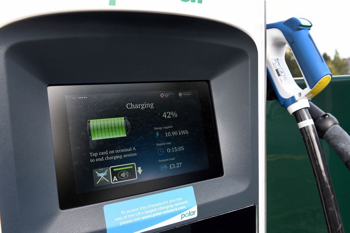 25 electric vehicle charging points to be built across Shropshire by