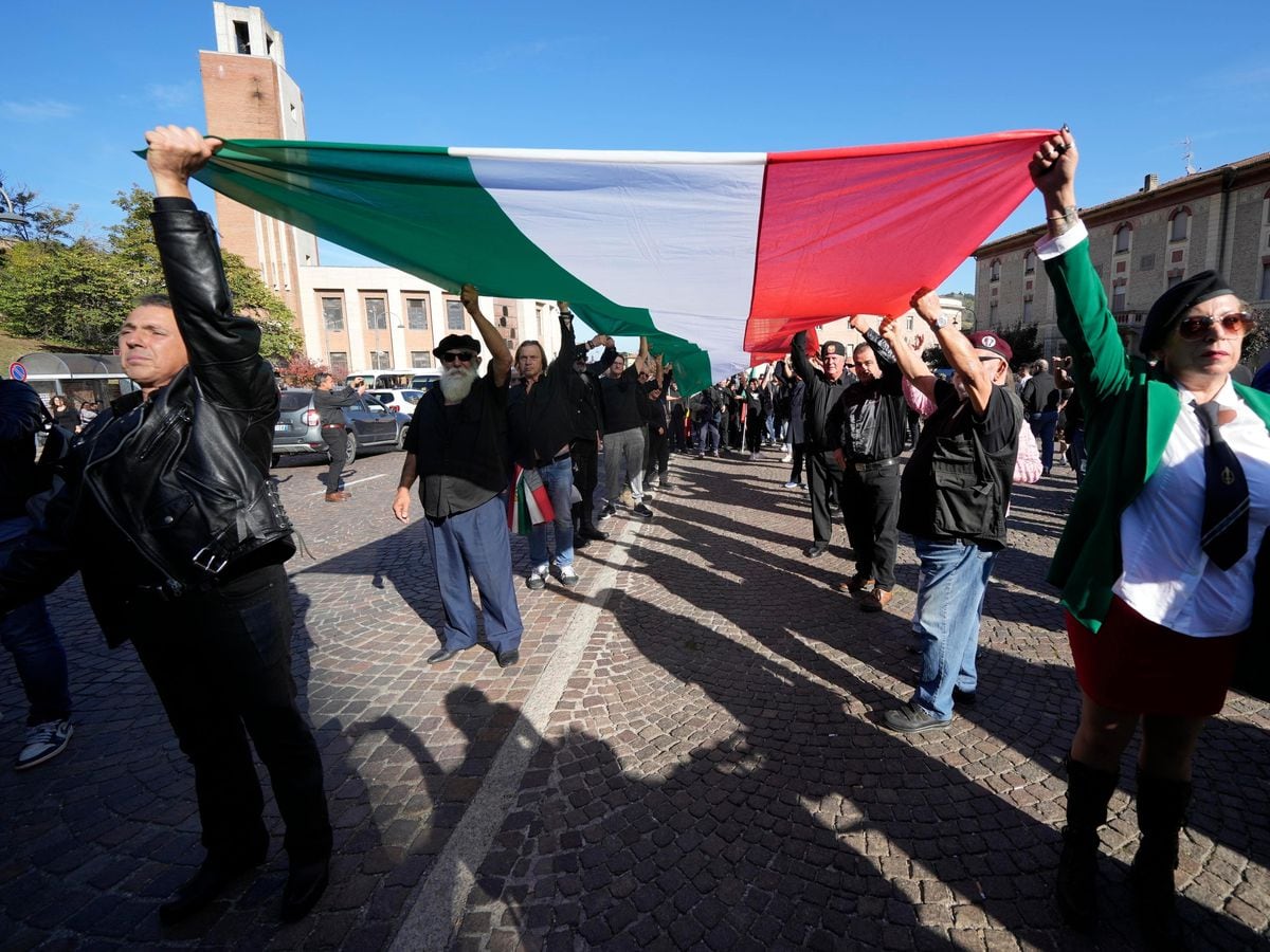 Rome, Italy anniversary parade