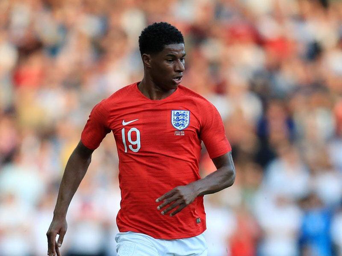 Marcus Rashford allays injury fears after missing training with ‘slight