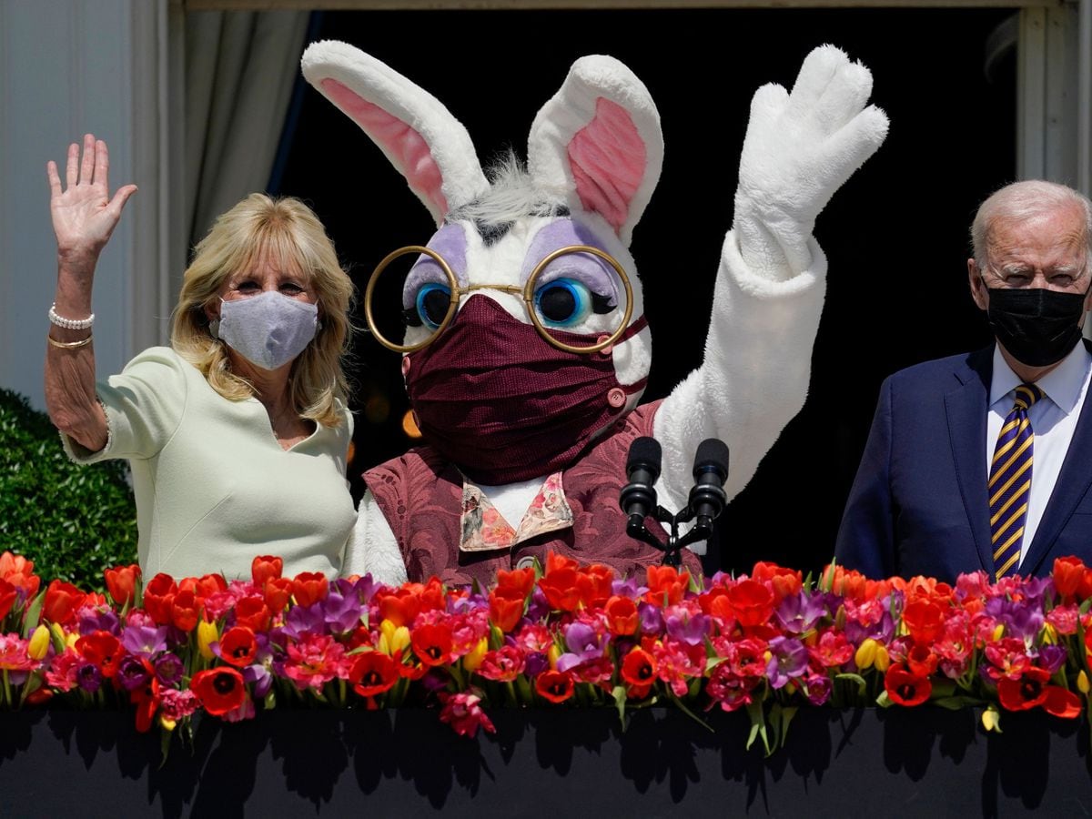 In Video Easter bunny visits White House press room Shropshire Star