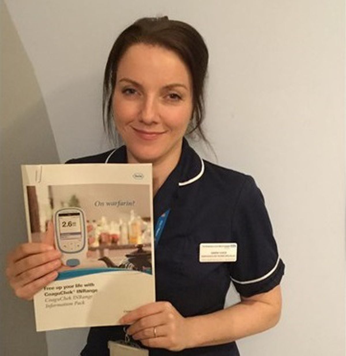 Nurse Sarah is in the running to help sick children Shropshire Star