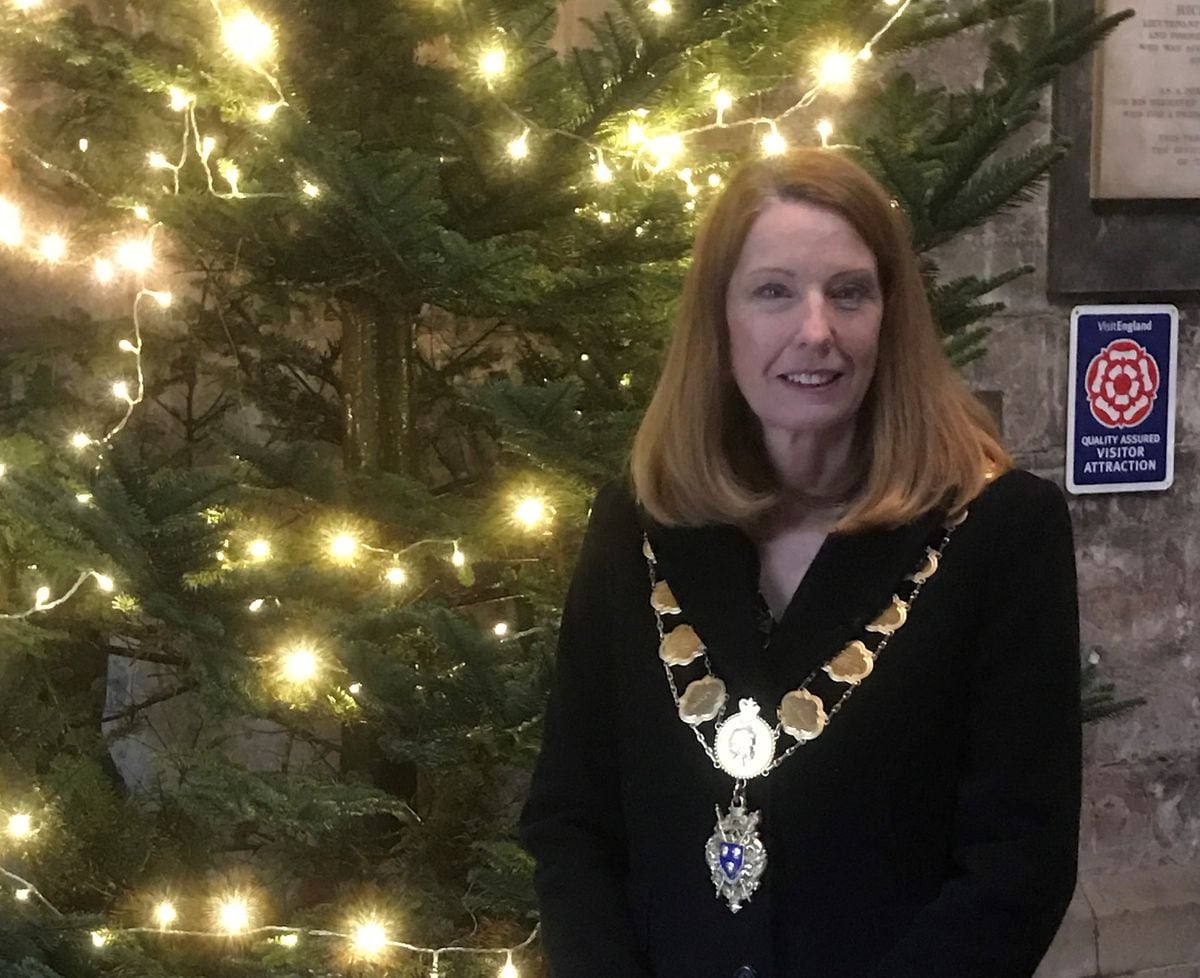 Mayor is first to visit Tree of Light in Shrewsbury Shropshire Star