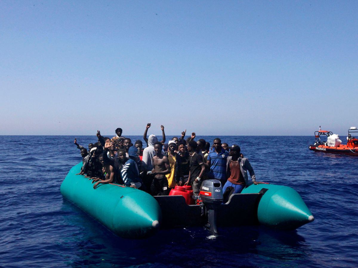 Libya Intercepts And Returns Two Boats Carrying 550 Migrants Bound For Europe Shropshire Star 2131