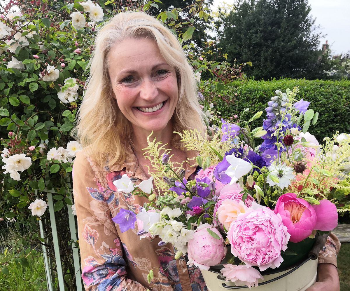 Meet the Market Drayton flower farmer growing seasonal blooms for ...