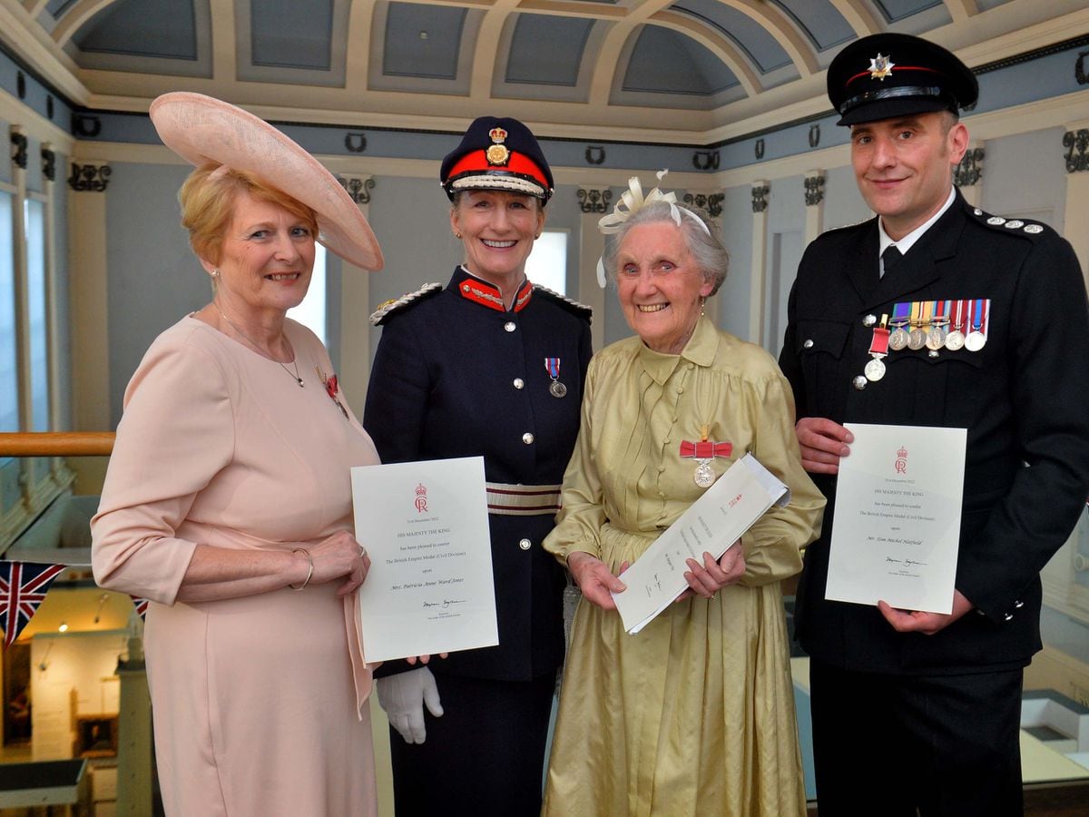 British Empire Medals are presented to exceptional recipients