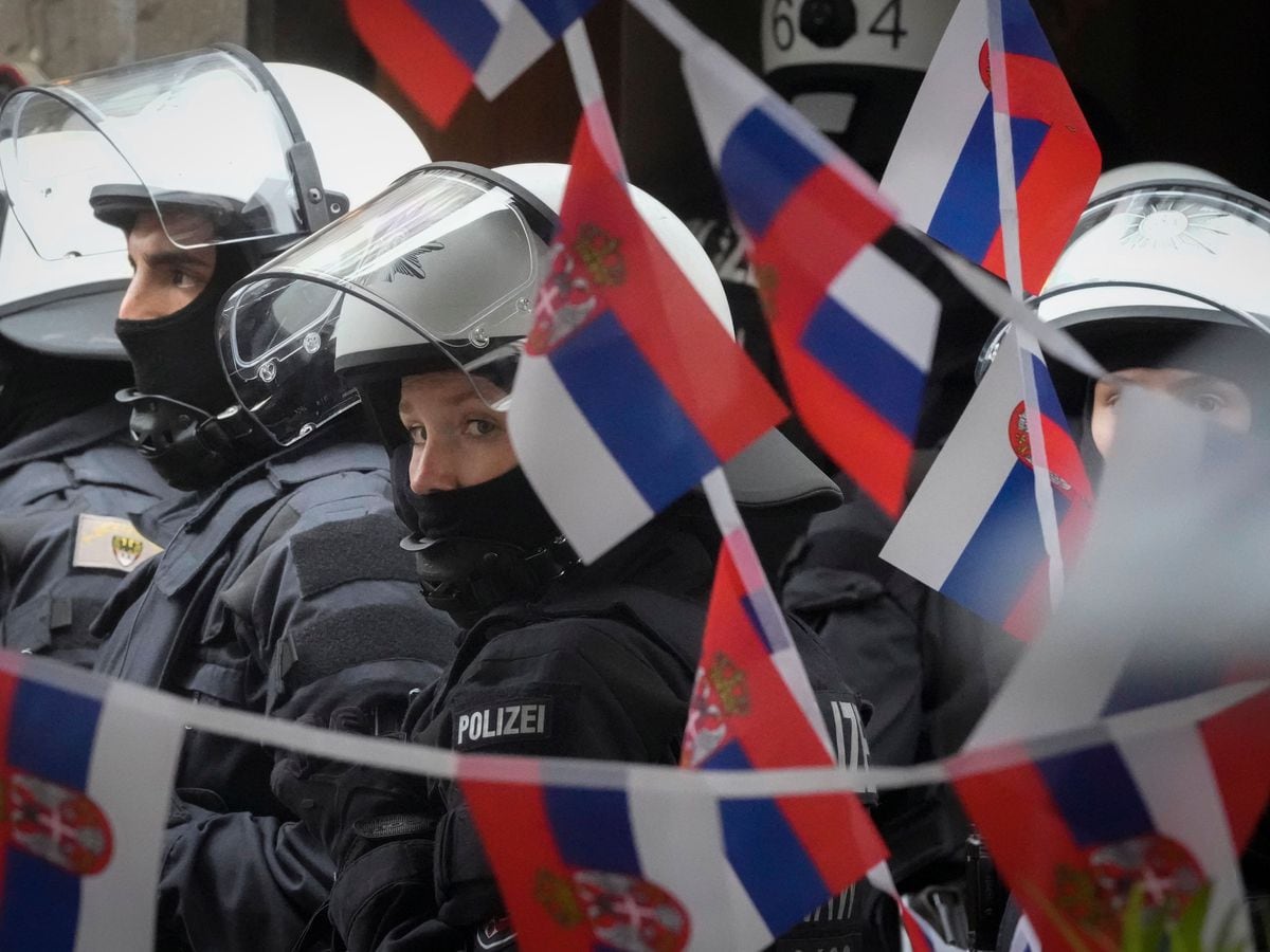 Seven Serbia fans arrested ahead of Euro 2024 clash with England