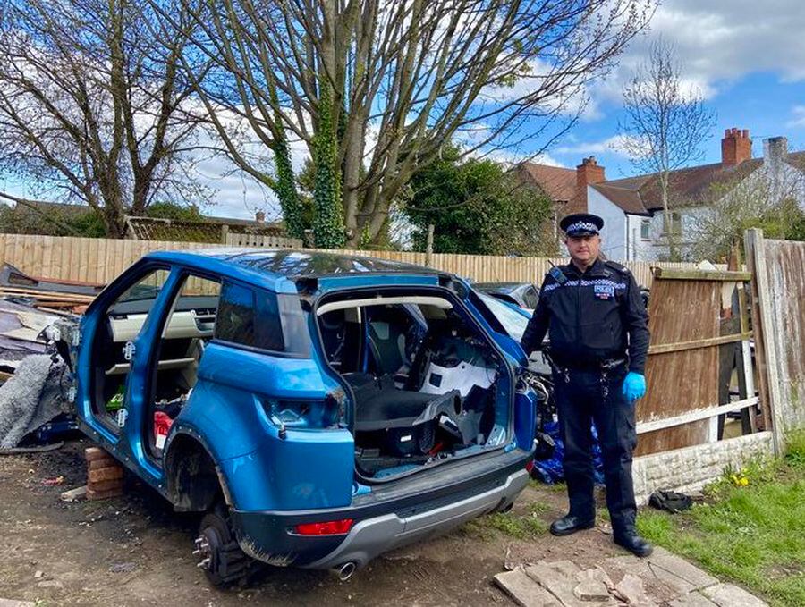 Three High End Stolen Cars Recovered As Police Bust Telford Chop Shop