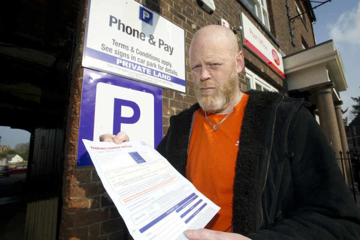 I'll boycott Market Drayton Post Office after 'unfair' parking fine