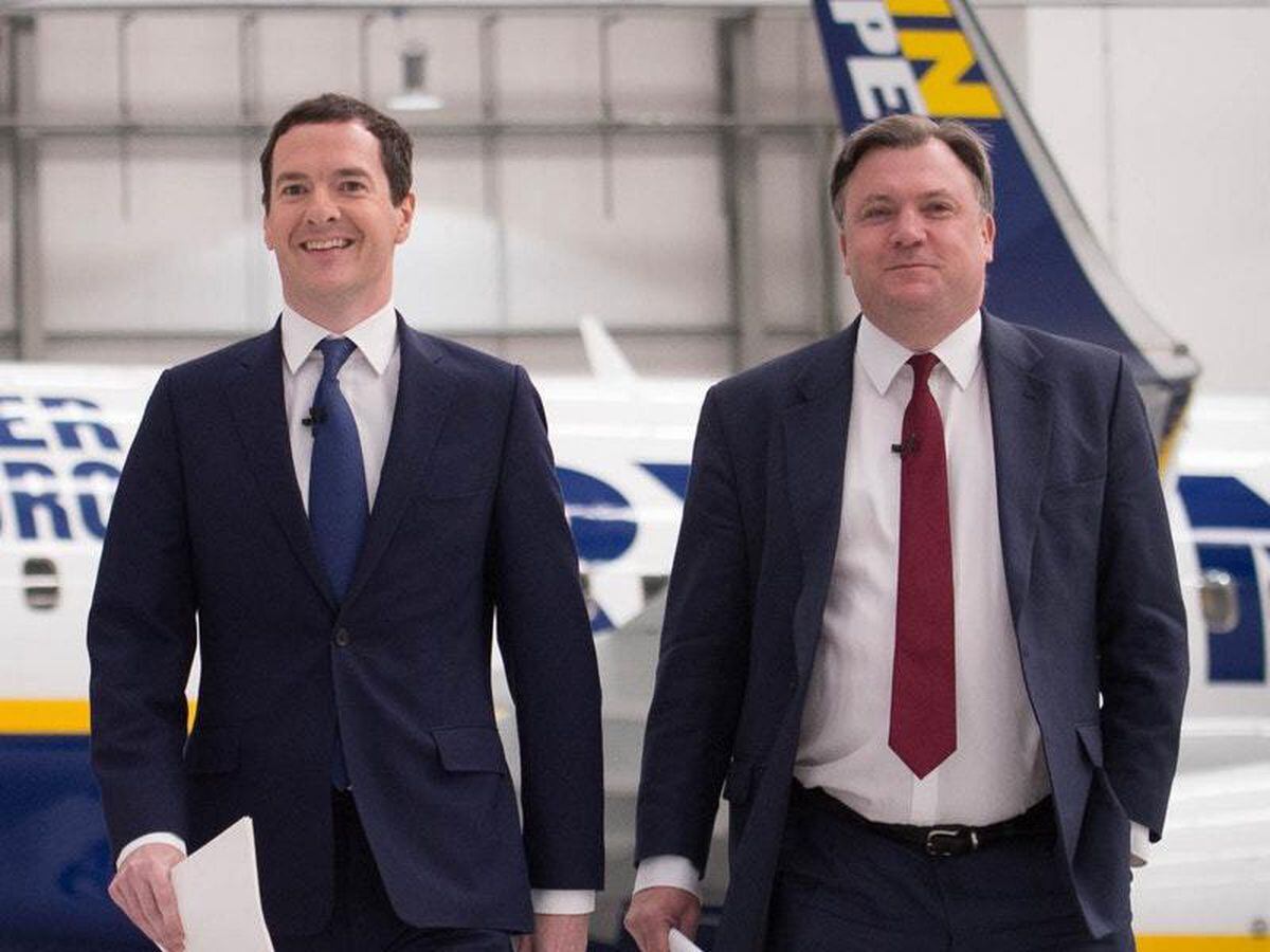 Old sparring partners Osborne and Balls reunite for ITV election night