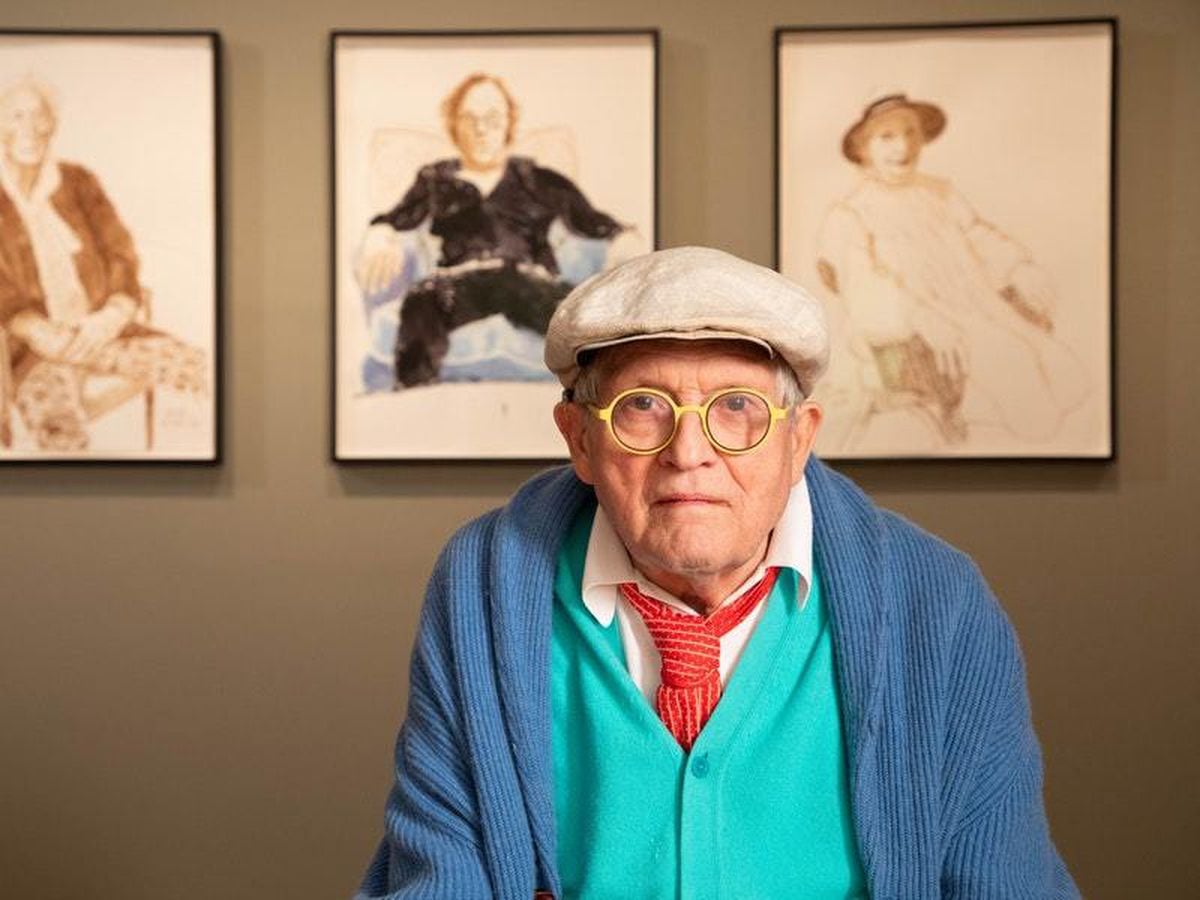 David Hockney unveils new portraits of his closest friends ahead of