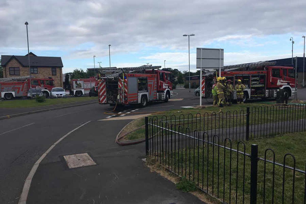 Pictures Woman And Son Evacuated After Telford House Fire Shropshire