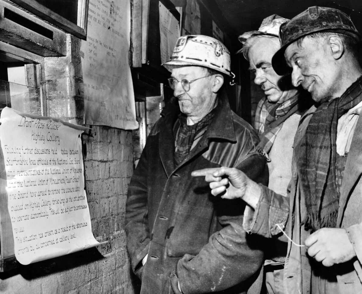 Alveley Colliery: End of era remembered 50 years on from pit shutdown ...