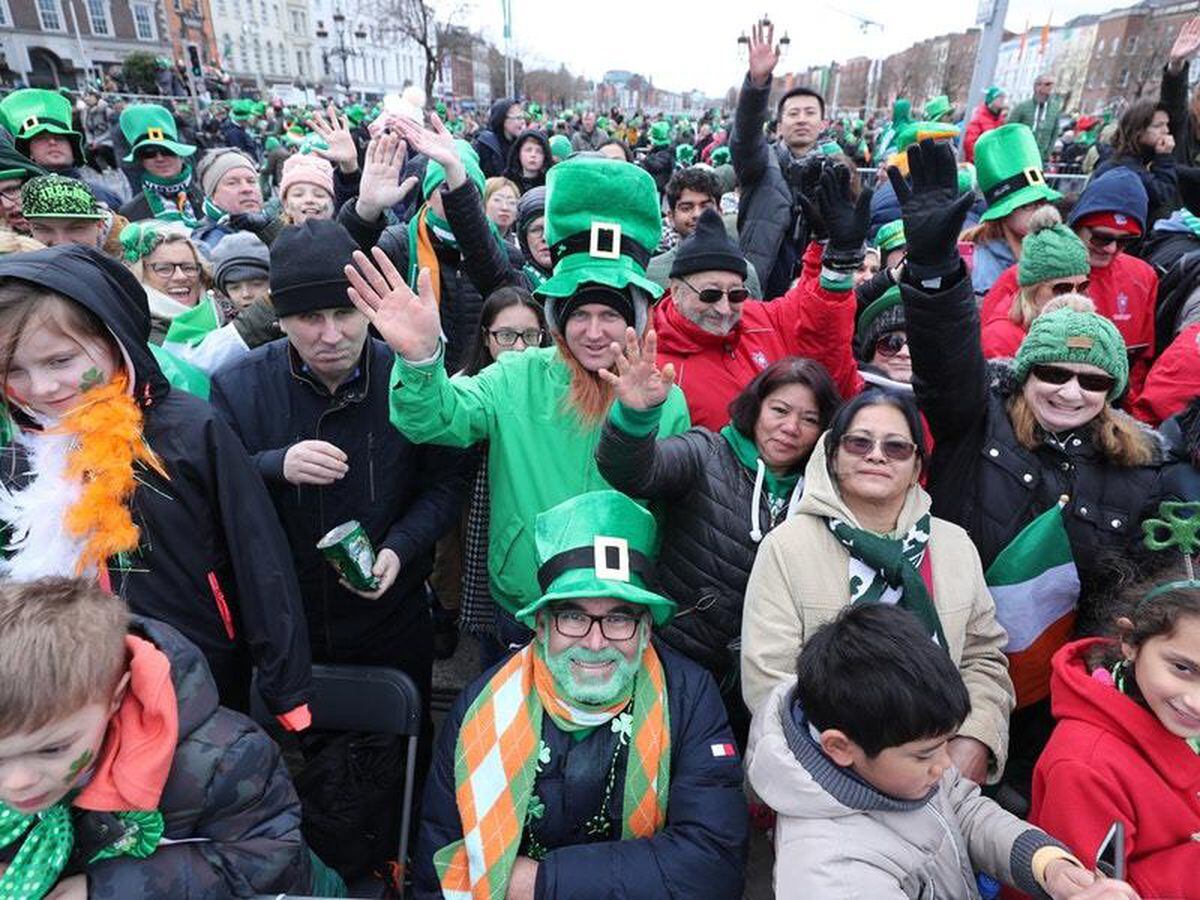 St Patrick’s Day parades attract hundreds of thousands of revellers to ...