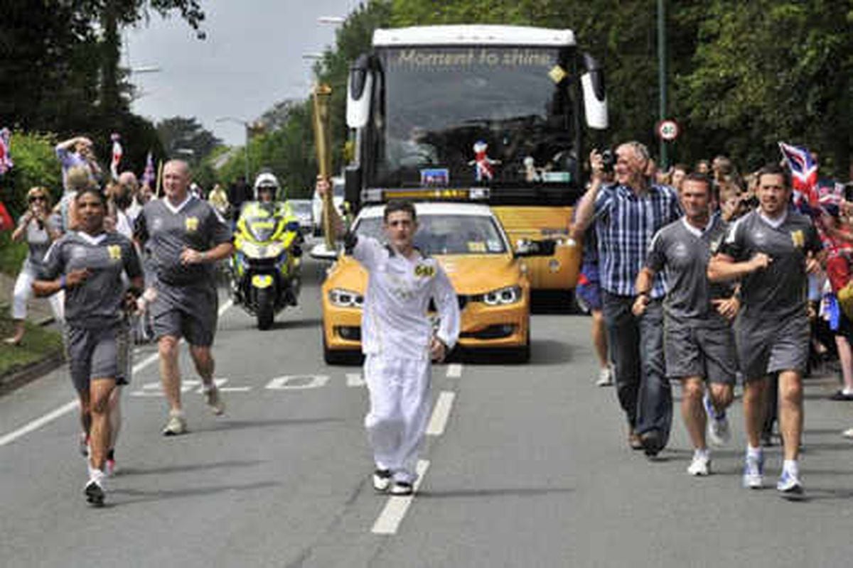 Olympic Torch comes to Shrewsbury - in pictures | Shropshire Star